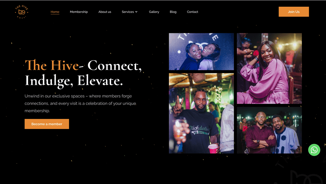 Behive (Restaurant Website)